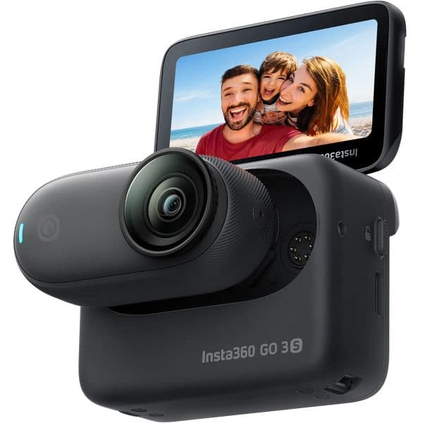 Insta360 GO 3S 128GB Standard Bundle Midnight Black
