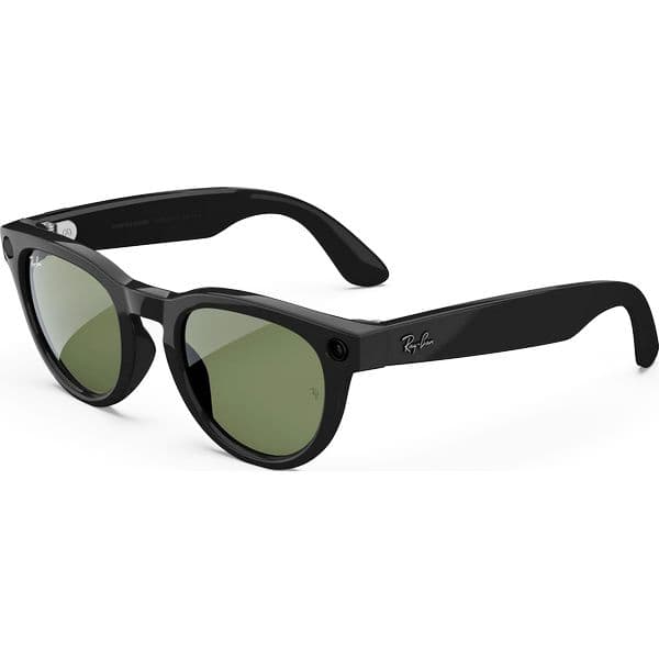Ray-Ban Headliner Shiny Black/ Green M/L