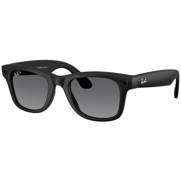 Ray-Ban Wayfarer (Gen 2) RW4012 Matte Black/ Polar Gradient Graphite lenses Size L (53mm)