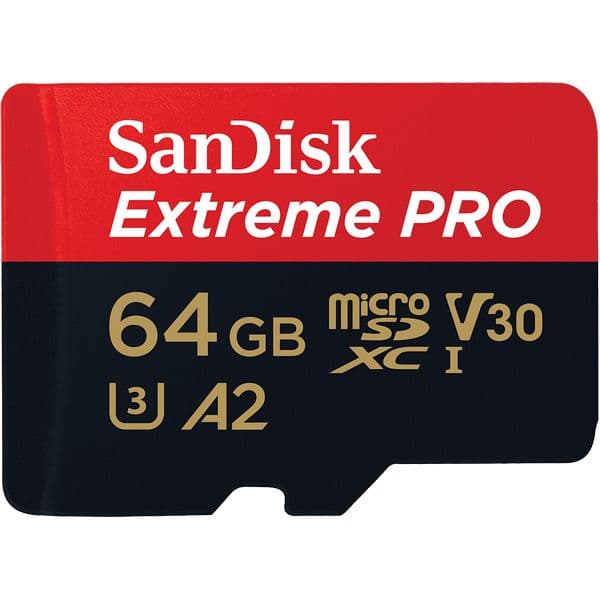 Флэш-карта MicroSDXC Sandisk Extreme Pro 64gb High speed 200/90