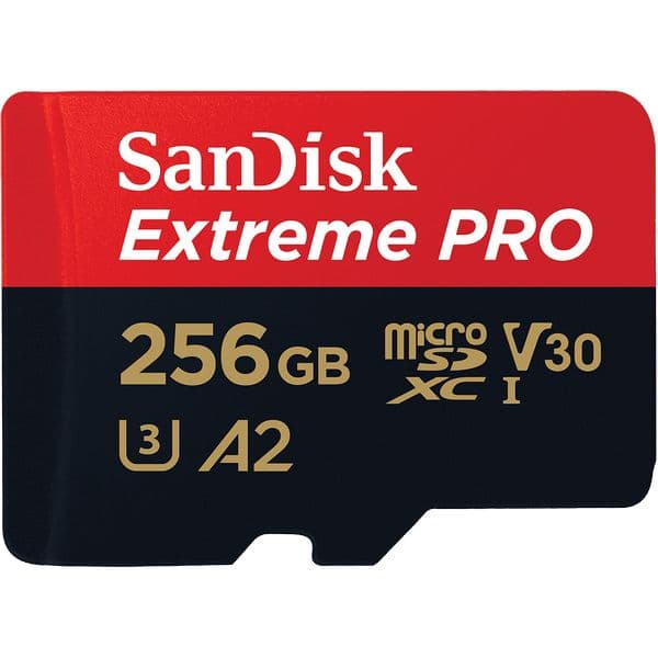 Флэш-карта MicroSDXC Sandisk Extreme Pro 256gb High speed 200/140