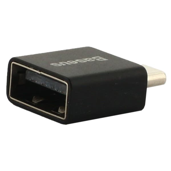 Адаптер Baseus Converter USB-A/ Type-C CATOTG-01 (2.4A) Черный