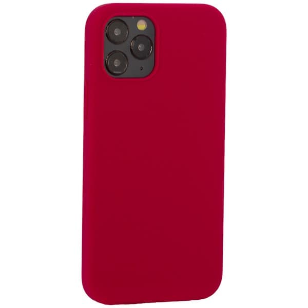 Накладка силиконовая MItrifON для iPhone 14 Pro Max (6.7") без логотипа Raspberry Малиновый №36