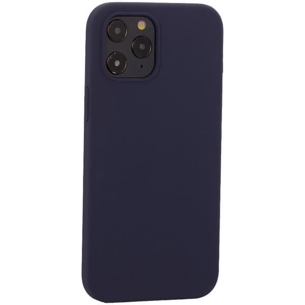 Накладка силиконовая MItrifON для iPhone 14 Pro (6.1") без логотипа Midnight Blue Темно-синий №8