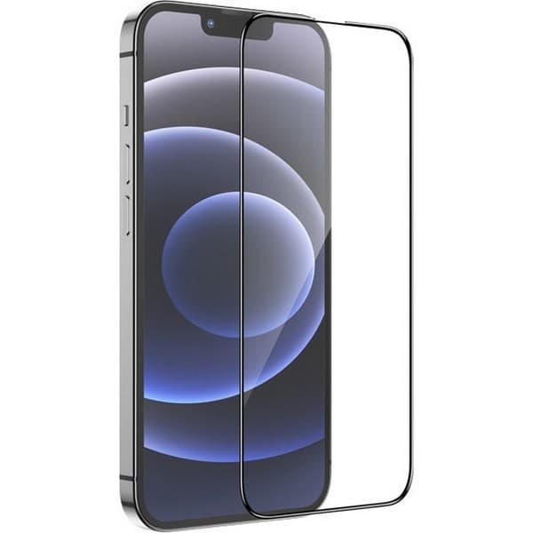 Стекло защитное MItrifON 3D (S1) HD для iPhone 14/ 13/ 13 Pro (6.1") 0,33mm Black