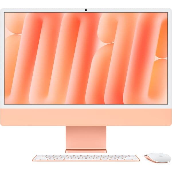 Apple iMac 24" 2024 (M4, 10C CPU, 10C GPU, 32GB, 512GB SSD) Orange Z1EW000DW