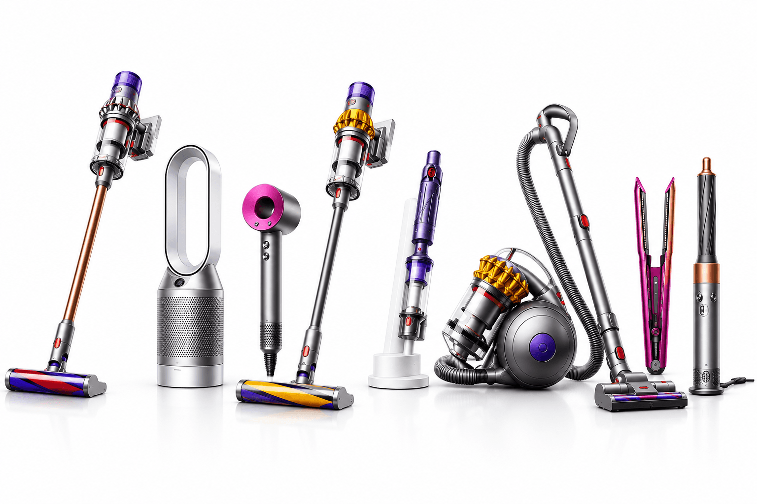 Dyson от дорожной сумки до пылесосов