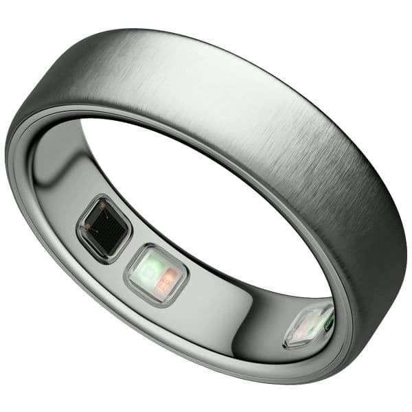 Oura Ring 5 Size 10 Brushed Silver