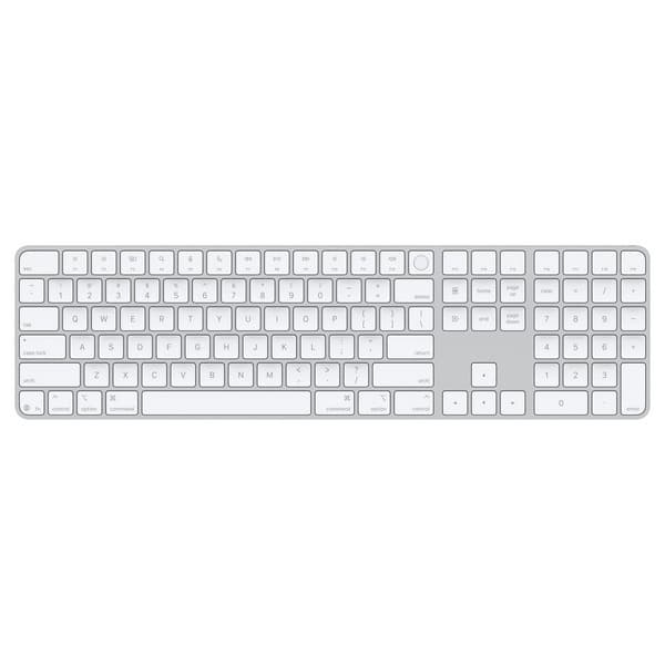 Беспроводная клавиатура Apple Magic Keyboard with Numeric Keypad US White MQ052/MXCJ3