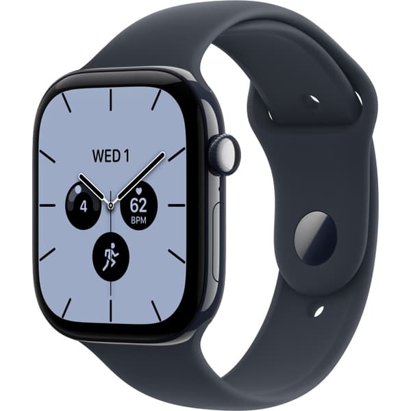 Apple Watch Series 12 46mm GPS + Cellular Night Blue Ceramic Case with Navy Blue Sport Band SM/ML