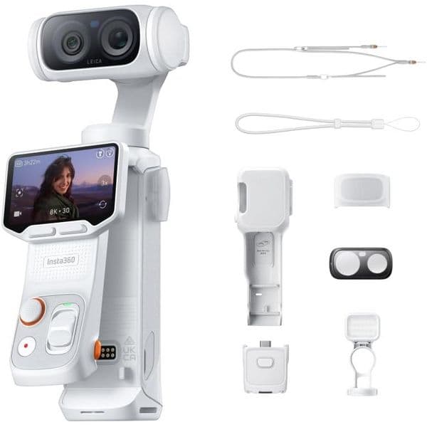 Insta360 Luna Ultra Fill Light Bundle Stellar White