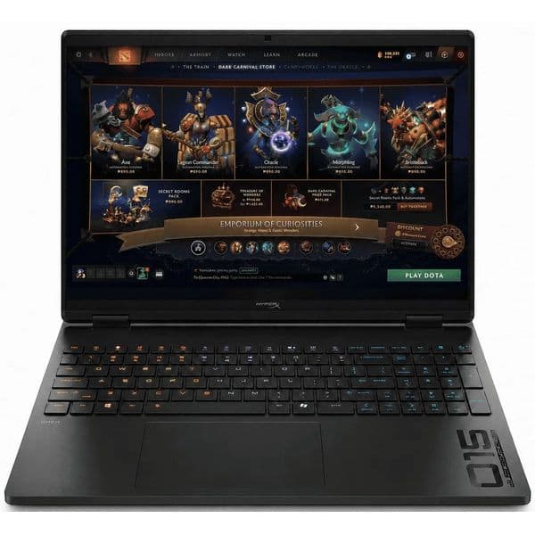HP Omen 15-gb0711nr D9KL8UA#ABA (Ryzen 7, 16 ГБ, 1 ТБ, RTX 5070, 180 Гц, Win 11) Черный