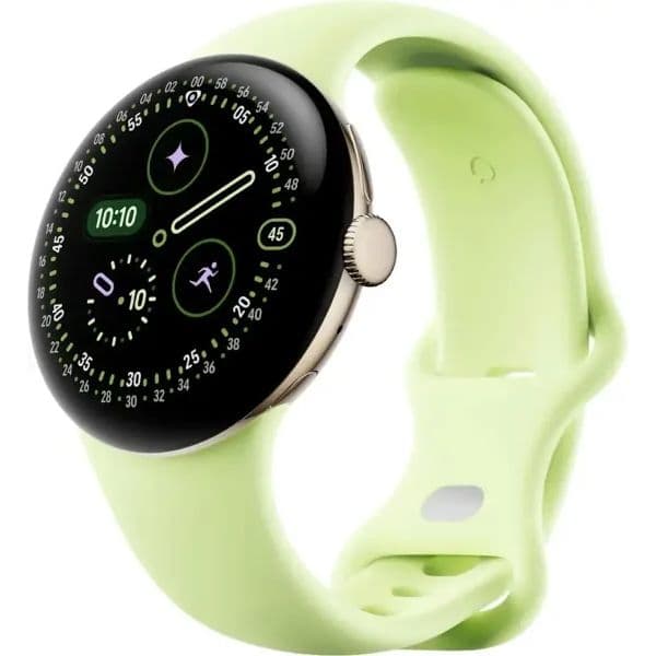 Pixel Watch 4 41mm Wi-Fi Champagne Gold/Lemongrass