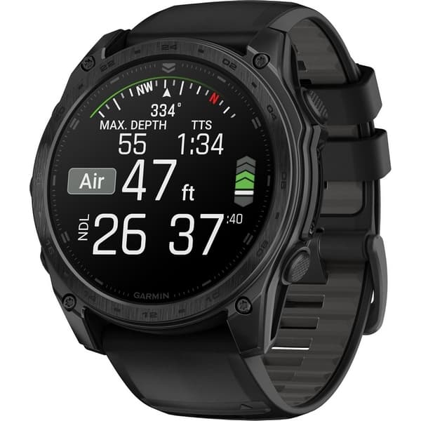 Garmin Tactix 8 51mm Amoled Sapphire Applied Ballistic Solver Silicone Band (010-03406-00)