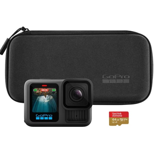 GoPro HERO13 Black (Case + microSD Card 64GB)