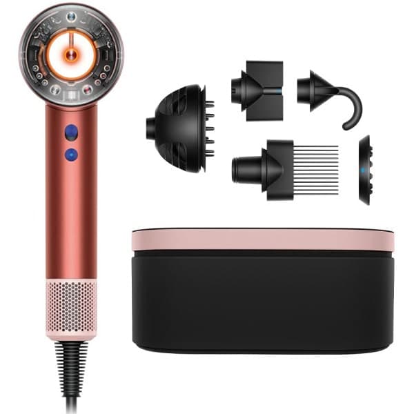Фен Dyson Supersonic Nural HD16 Strawberry Bronze/Blush Pink с кейсом
